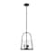 Z-Lite Archis Pendant, 3-Light, 12 In.W x 15.5 In.H, Matte Black/Clear 3041P12-MB - alternate 8